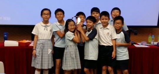 Hong Kong Battle of the Books (Modified Primary) winners 2014-15