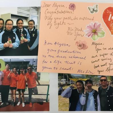 Surprise gift pack for Grade 12 students