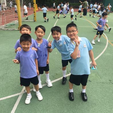 G1 students with their big brothers