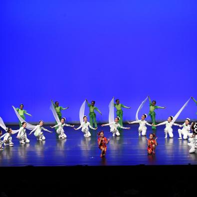 The Junior Team received the Honour Award in the 55th School Dance Festival