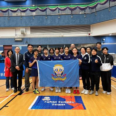 2025-26全港學界精英乒乓球比賽 女子隊碩果累累🏓