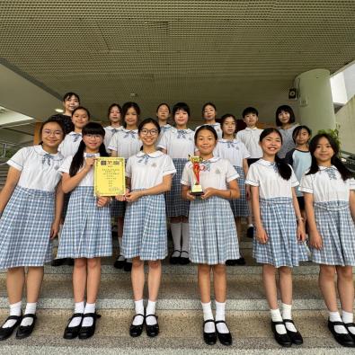 《童聲琅琅．祝賀小學中文集誦隊於2025年亞洲學界朗誦大賽（香港賽區）中奪取佳績﹗》