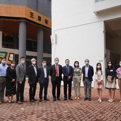 School Visit by HKBU President & Vice-Chancellor