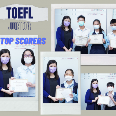 Excellent Results in TOEFL Junior Test