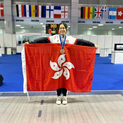 Bronze Medal in Cadet Women's Individual Foil at the 2023 Junior & Cadet Fencing World Championships