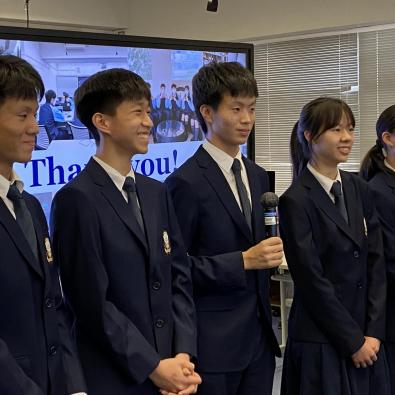 Project:  The Cool Belt and App - a smart seatbelt that can detect the surrounding temperature and moderate the amount of heat to ensure that a trapped child can survive  Team members: 10E ZHU Anthony Xin Xiang, 10E ZHU Frederick Shicheng, 11D CHEN Chun Yin, 11E CHU Ka Yee, 11E KWOK Hei Man