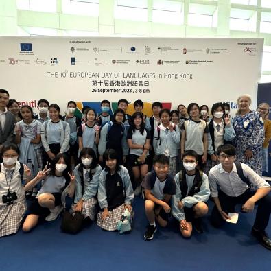 Celebrating the European Day of Language at Festival Walk