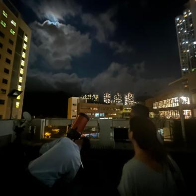 小學校園親子觀星活動