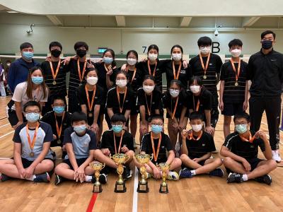 2021-2022年度校際羽毛球比賽（香港學界體育聯會沙田及西貢區中學分會）