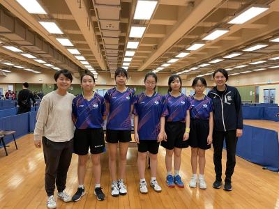 Inter-School Table-Tennis Competition, 2022-2023 (HKSSF Shatin & Sai Kung Secondary Schools Area Committee)