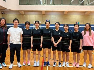 Girls A Grade Badminton Team