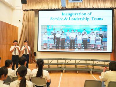 Inauguration Ceremony of Service and Leadership Teams