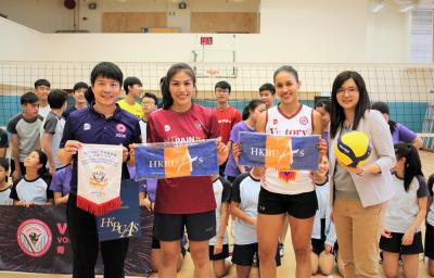 Volleyball Team Activity with Victory Volleyball Club