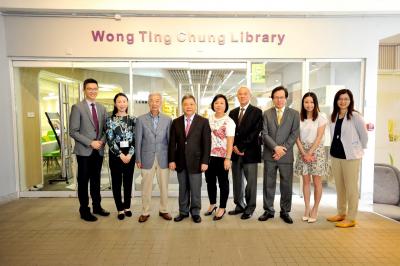 Opening Ceremony of Wong Ting Chung Library