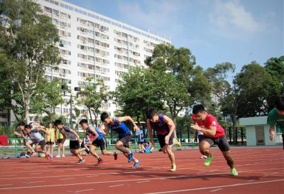 The 13th Athletic Meet of Secondary Division