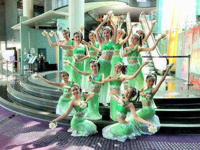 The Chinese Dance Team won the Highly Commended Award in the Schools Dance Festival