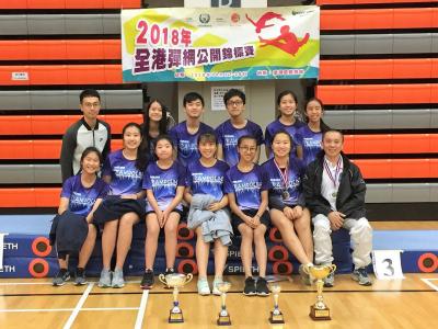 Result of Hong Kong Trampoline Open Championship 2018