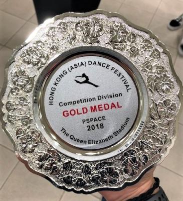 Jazz Dance Team won the Gold Medal in the Hong Kong (Asia) Dance Festival