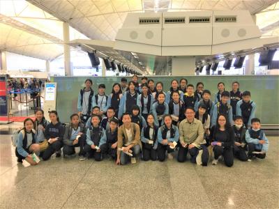 Visiting the campus of East China Normal University