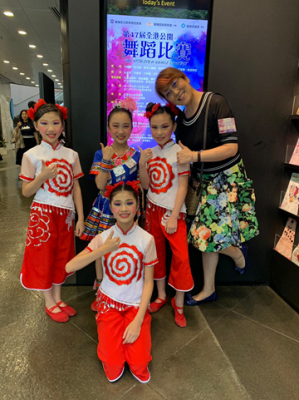The Chinese Dance Team of Primary Division achieved outstanding results in various competitions