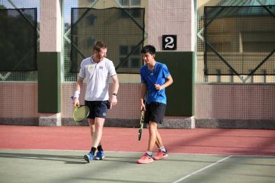 Tennis Demonstration Workshop by Mr. Jonathan Marray