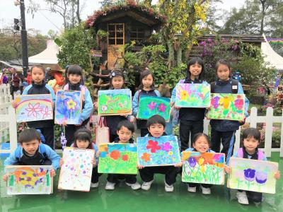 2019 Hong Kong Flower Show Jockey Club Student Drawing Competition