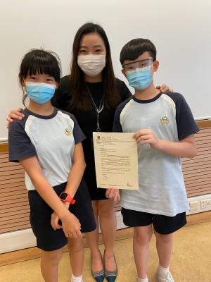 沈祖堯教授及醫務人員的暖心回信