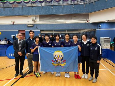 2025-26全港學界精英乒乓球比賽 女子隊碩果累累🏓