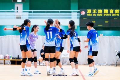 A-School Volleyball Team Ends the Season on a High Note! 