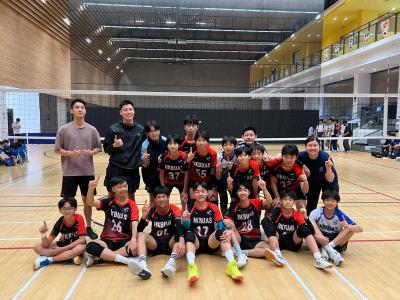 A-School Volleyball Team Ends the Season on a High Note! 