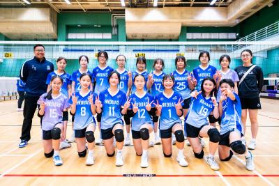 A-School Volleyball Team Ends the Season on a High Note! 