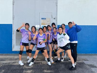 A-School Volleyball Team Ends the Season on a High Note! 