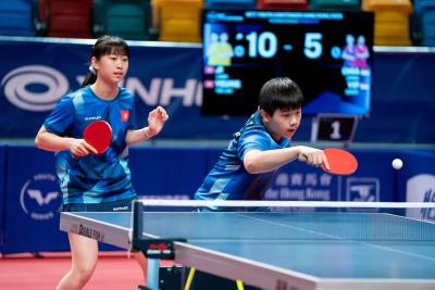 <<🏓本校乒乓雙星再創佳績，WTT烏蘭巴托站勇奪兩項季軍🎉>>