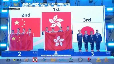 🏆 HKBUAS Ashley Au Shines Brightest at Asian Jump Rope Overall Champion 2026! 🎉