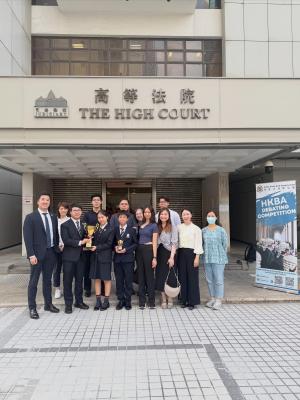 🏆🏆HKBUAS English Debating Team TRIUMPHS at the HK Bar Association Debate 