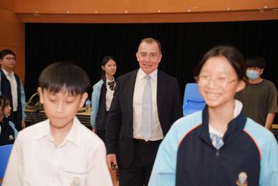 Strengthening Global Partnerships: Welcoming Headmaster Ceri Jones from Caterham School