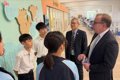 Strengthening Global Partnerships: Welcoming Headmaster Ceri Jones from Caterham School