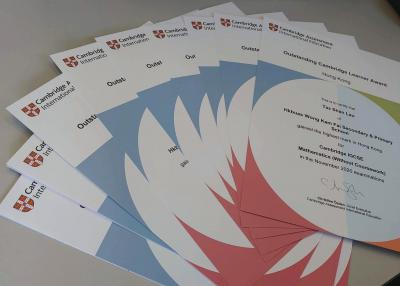 Outstanding Cambridge Learner Award