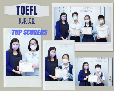 Excellent Results in TOEFL Junior Test