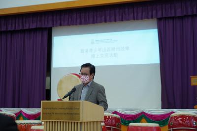 晉港青少年鼓樂線上交流