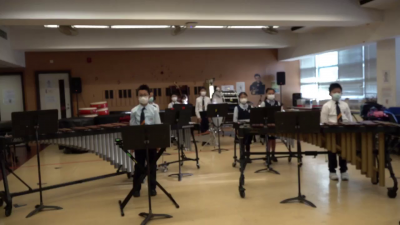 Good News from Primary Division Percussion Band