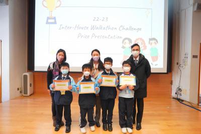Inter-house Christmas Walk-A-Thon Challenge