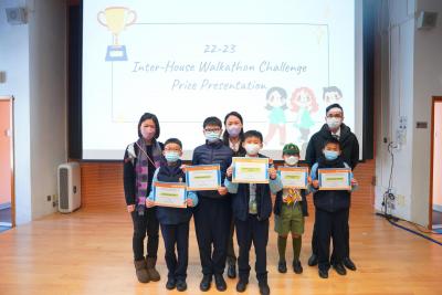 Inter-house Christmas Walk-A-Thon Challenge