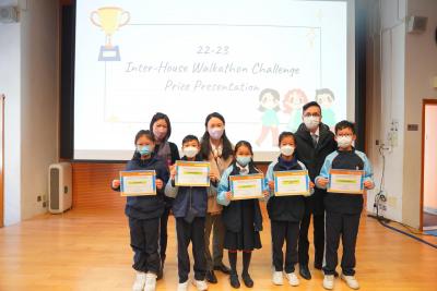 Inter-house Christmas Walk-A-Thon Challenge