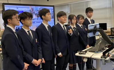 Project: Tai Float - floating houses, made of a bamboo floor and metal alloy frame, in Tai O, that can withstand the impact of flooding, unlike the current stilt houses  Team members: 10B TANG Hau Yin, 10D KWOK Lok Yao, 11D CHAN Yik Linford, 11D CHUI Sheung Yat Ernest, 11D KAM Chin Cheung, 11D YUEN Tsz To, 11E LEUNG Chun Yin