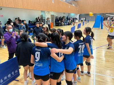 Our Girls B Grade Volleyball Team's Triumphant Victory in the Inter-School Competition