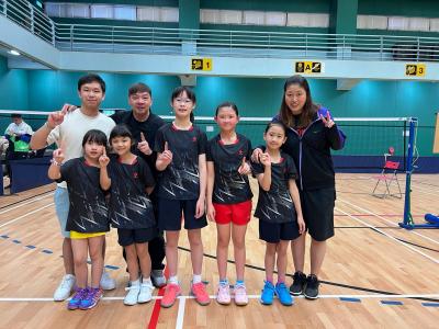 Inter-Primary School Badminton Competition Champion