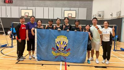 Inter-School Badminton Competition Girls B Grade Champion