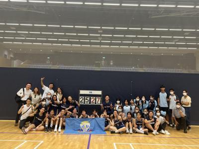 Clinching Victory in Inter-School Basketball Competition (Division 2, Girls C Grade)