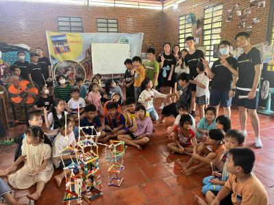 ‘I have learnt how to communicate in different ways to let others know what I am saying. I also learnt that happiness can be gained in an easy way. We played some fun games with the children. Although they were just some basic activities such as making paper aeroplanes and calligraphy, I could see them smiling and enjoying the activities very much.’ - LAU Sze Pui, G8